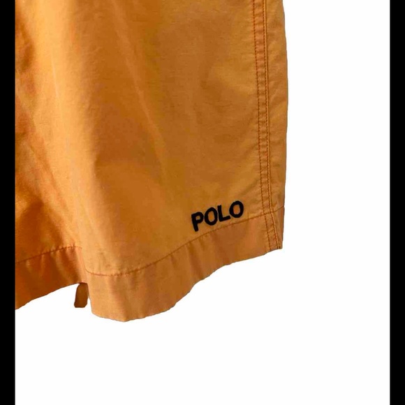 VTG 90's Ralph Lauren Polo Hawaiian style Lined Swim Trunks Men's M Shorts logo - Picture 3 of 12